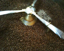 コーヒ豆の焙煎